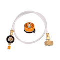 Miniatyrbillede 1 af 5: Gasblus Propangasfyldningsadapter Lpg Flad Cylinder Tank Kobling Beholder Adapter Til Campingblus Wuqx