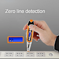 Miniatyrbild 3 av 3: Multifunktionell Digital Testpenna AC DC 12-250V Testare Elektrisk Skruvmejsel LCD-Display Spänning Detektor Testpenna Elektrikerverktyg