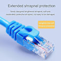 Miniatyrbild 3 av 5: Ethernetkabel Cat6 Lan-kabel 15m UTP Cat 6 RJ 45 Splitter Nätverkskabel RJ45 Twisted Pair white