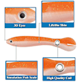 Miniatyrbild 2 av 5: Bionic Fish Fiskebete Fiskeverktyg Mjukt Swimbait Falskt Bete Fisketackel