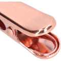 Miniatyrbilde 3 av 5: Tetningsklips i rustfritt stål (roségull) (1 stk)