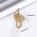 Miniatyrbilde 4 av 5: Initialbokstav Brosje Nål Liten Lapel Nål Tie Tack Navn Personlige Gaver For Jenter Kvinner Menn Gutt Gull