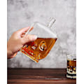 Miniatyrbillede 4 af 5: Glas Vinflaske Kvadratisk Kranium Dekanter Lufttæt