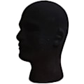 Miniatyrbillede 1 af 5: Mandlig Skum-Flokering Stoff Hoved Model Mannequin