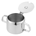 Miniatyrbillede 5 af 5: Køkken Multifunktionelt Krydderi Pot Gadget Rustfrit Stål Sukker Kop Opbevaring Krydderi