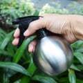Miniatyrbillede 3 af 3: 1 Stk Glat Multifunktionel Praktisk Holdbar Rustfri Sprøjteflaske Hårsprayflaske Have Sprøjte