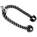 Miniatyrbillede 1 af 5: Universal Tricep Rope Pull Down 28 Tommer Hjemme Gym