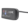 Pikkukuva 5 / 5: S810 E-pyörän Mittari LED-näyttö 36v Ip65 Sähköpyörälle Sähköpyörän Mittari Sm 5+2pin
