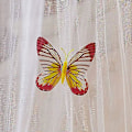 Miniatyrbillede 4 af 4: Åndbar Rund Baldakin Spids Prinsesse Myggenet Seng Dekoration