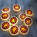 Pikkukuva 2 / 5: Ramadan-koristeet Eid Mubarak LED-valoketju 20 LED-lampua Kuu Tähti