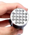 Pikkukuva 4 / 5: LED UV-musta valo taskulamppu - UV-musta valo taskulamppu - Ultraviolettilamppu 21 LEDillä