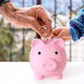 Miniatyrbilde 3 av 5: Stor Spargris, Uknuselig Plast Pengeboks, Myntboks For Jenter Og Gutter, Praktiske Gaver For-l-yuhao