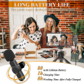 Miniatyrbillede 3 af 5: Trådløs Lavalier Mikrofon til Type-c, Mini Lavalier Mikrofon