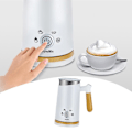 Miniatyrbilde 5 av 5: Automatisk Elektrisk Melkeskummer med Varme og Kjøling 500W - Apparat for Latte-skum og Kaffe