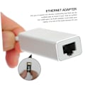 Miniatyrbilde 5 av 8: c Ethernet Adapter Gigabit Ethernet Nettverksadapter Kompakt Størrelse Stabil Tilkobling for Gaming