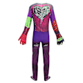 Miniatyrbild 3 av 5: Descendants 3 Audrey Mal Roll Play Bodysuit Barnkläder för Flickor Jumpsuit Fancy Up Kostym 9 - 10 Years