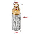 Miniatyrbilde 4 av 5: Metallforlengelse for PCP-luftlading Adapterkontakt 1/8 BSP Verktøy
