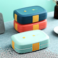 Miniatyrbillede 4 af 5: Bærbar Bento Box med enkelt rum, enkelt lag, rustfrit stål, PP og silikone