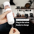 Miniatyrbild 2 av 5: Laddningsbar Elektrisk Pepparkvarn, USB-Strömförsörjning, Justerbar Tjocklek, Automatisk Drift