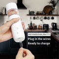 Miniatyrbillede 2 af 5: Genopladelig Elektrisk Peberkværn, USB Strømforsyning, Justerbar Tykkelse, Automatisk Drift