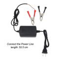 Miniatyrbillede 1 af 5: Auto Bil Motorcykel 12V/1A Multi-mode Batterilader 15W