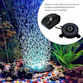 Miniatyrbillede 3 af 5: Farve 6 LED Lys Vandtæt Akvarium Boble Fiskekum