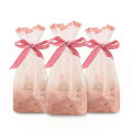 Miniatyrbillede 1 af 4: 50 stk. Rosa Godteposer Party Gaveposer Dessertposer Kageposer Slikposer Madopbevaringsposer Med
