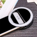 Miniatyrbillede 2 af 4: Bærbar Selfie Lysring Klip LED Flash Telefon Ring