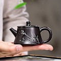 Miniatyrbillede 1 af 3: Boutique Yixing Tepotter i Lilla Ler, Håndlavet Rå Malm