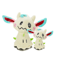 Pikkukuva 3 / 5: 20cm Anime Söpö Mimikyu Eevee Täytetty Pehmolelu Eläimet Leikkeihin Red