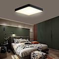 Miniatyrbilde 1 av 5: 40cm Moderne Nordisk LED Taklampe Kvadratisk Design Metall