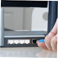 Miniatyrbild 4 av 8: St Rj-skydd för Router Dator Laptop Ethernetport Pluggskydd för att Förhindra Damm