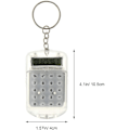 Pikkukuva 3 / 5: 3 kpl Mini-laskinketju Kannettava Taskulaskin Elektroninen Laskin