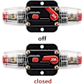 Miniatyrbilde 5 av 5: 12v-24v DC 30 Amp Sikringsbryter, Sikringsholder, Inline Sikringsblokk