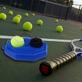 Miniatyrbilde 4 av 4: Tennisballbaseplate Elastisk Snord Solo Treningssett Blå