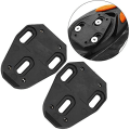 Miniatyrbillede 5 af 5: Klamplader 1 Par Hurtigudløsning Cykelsko Klampdæksler Cykelklampe Kompatibel Adapter