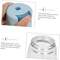 Miniatyrbillede 4 af 8: 4 Pak Salt Sukker Dispenser Flasker Præcisionsmåling Metal Pres Design