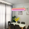 Miniatyrbillede 2 af 5: LED Hængende Lampe Liner Design RGB Hængende Lampe Armatur