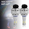 Miniatyrbilde 3 av 5: 2 stk 9005 COB Chip Bil LED-forlykter 12000lm