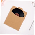 Pikkukuva 3 / 8: CD-kantolaukku 50 kpl CD-kotelo Kraft-paperista CD/DVD-säilytykseen, tukeva ja helppokäyttöinen