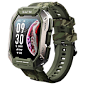 Miniatyrbild 1 av 5: 1,71-tums Klocka C20 Smartwatch Trefallig Utomhus Stegräknare Bluetooth Samtal Klocka Camouflage green