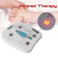 Miniatyrbild 2 av 5: Fot- och benvibrationsmassage för blodcirkulation, fotmassageapparat med uppvärmning, 9 lägen