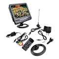 Miniatyrbillede 5 af 5: 7 tommer LCD-skærm Analog TV FM MP3 Bilskærm Mobil