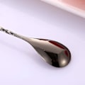 Miniatyrbillede 2 af 5: Lang rustfri stål cocktail ske - 30 cm - guld