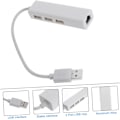 Miniatyrbild 4 av 8: 1 st USB-omvandlare Hub Nätverksport USB-datoradapter