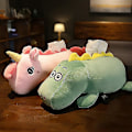 Miniatyrbillede 4 af 5: Kawaii Bil Pig Husky Kat Håndklæde Plyslegetøj Dyr Æske Hjem Sofa Vævsæske Serviettaske Pose Plushie