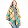 Miniatyrbilde 2 av 5: Mote-sjal og skjerf for damer, vinter, damer skjerf, pledd-skjerf for kvinner, tartan-skjerf Yellow
