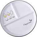 Miniatyrbillede 1 af 5: Delte Tallerkener Børnemiddags- og Frokosttallerkener Keramiske Delte Fade Middag Desserttallerkener Snack Serveringsbakke Til Julefest Husholdningsartikler Børn-yu