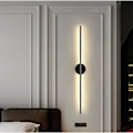 Miniatyrbillede 1 af 5: 1-lys LED Indendørs væglamper i nordisk stil - Flush Mount