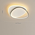 Miniatyrbilde 4 av 5: LED Taklampe Moderne Enkel Basic 37cm Geometrisk Metall